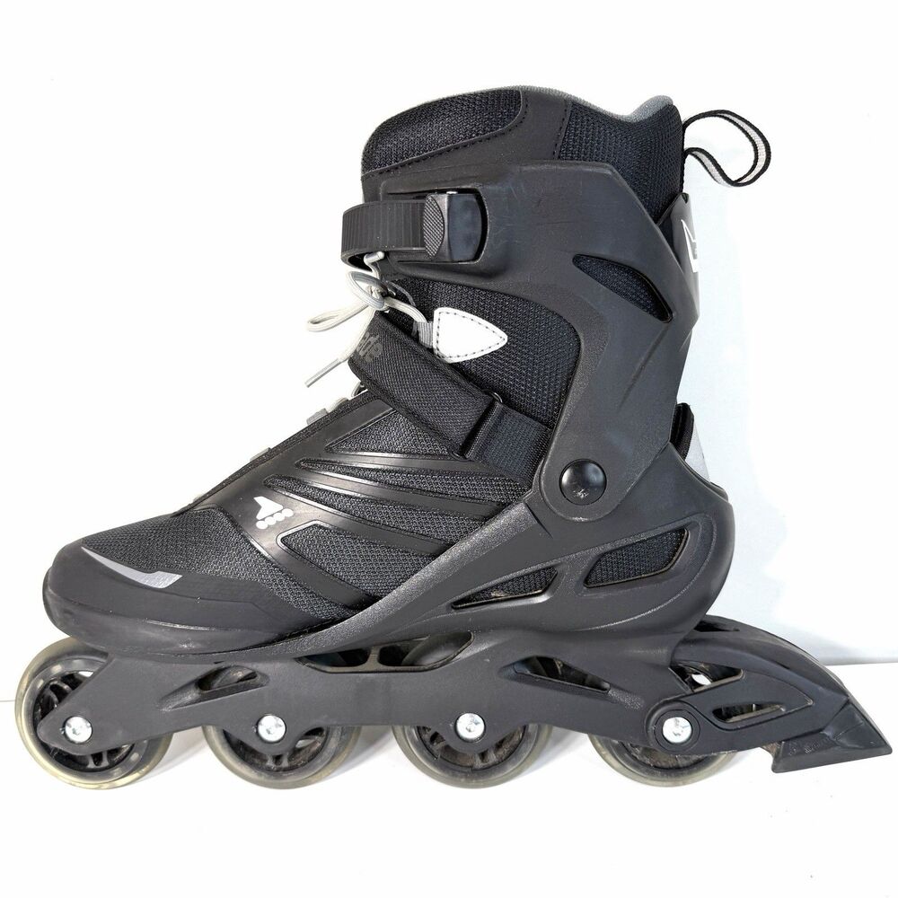 Rollerblade Zetrablade Inline Skates Mens 11 Black Performance Athletic Outdoor - Picture 2 of 10
